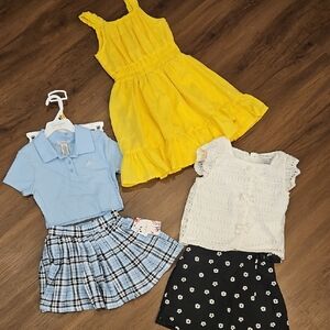 Girls Set Size 7/8 Nicole Miller Habitual Dress Skirt